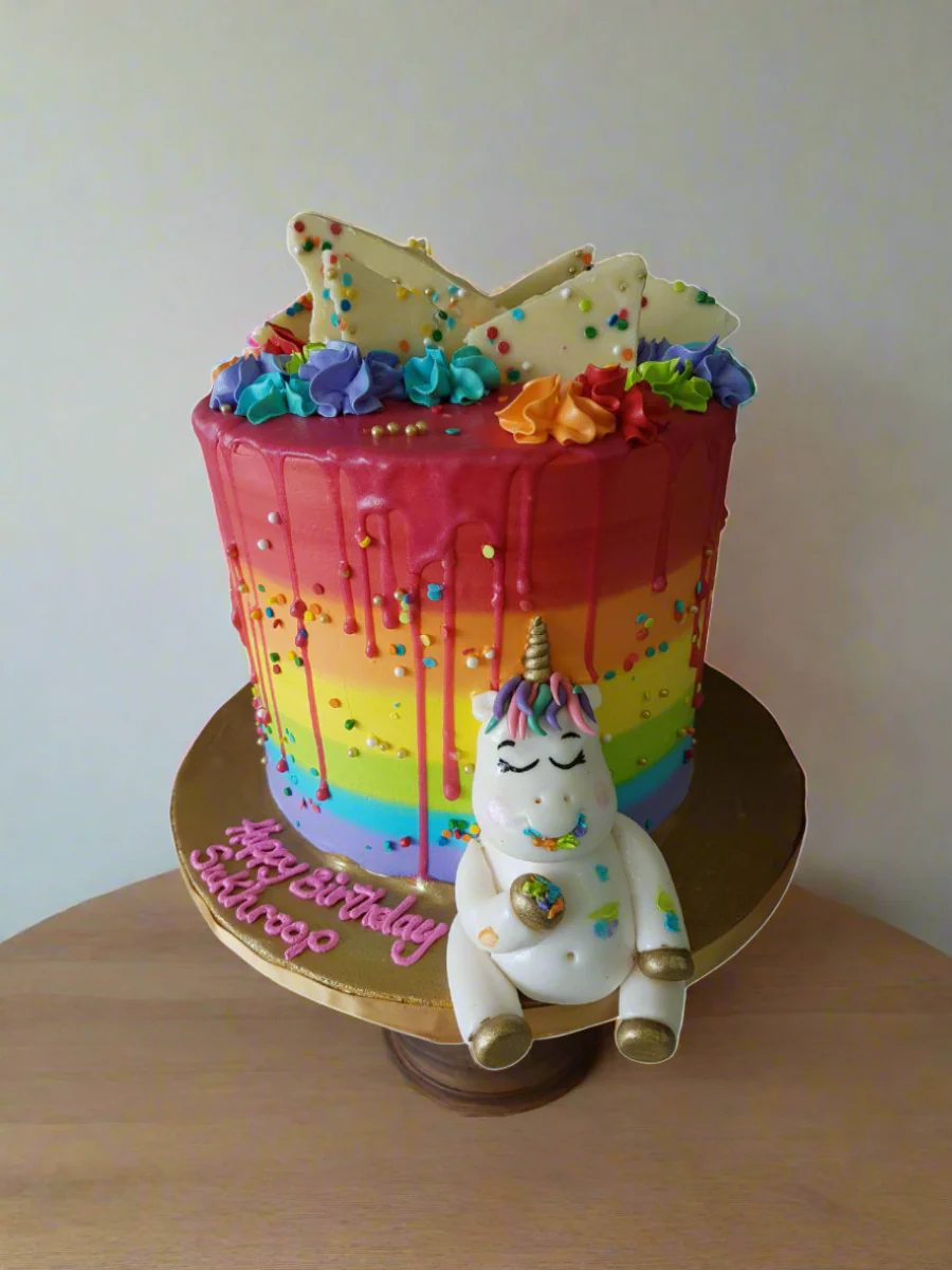 Unicorn Rainbow Cake - Image 4