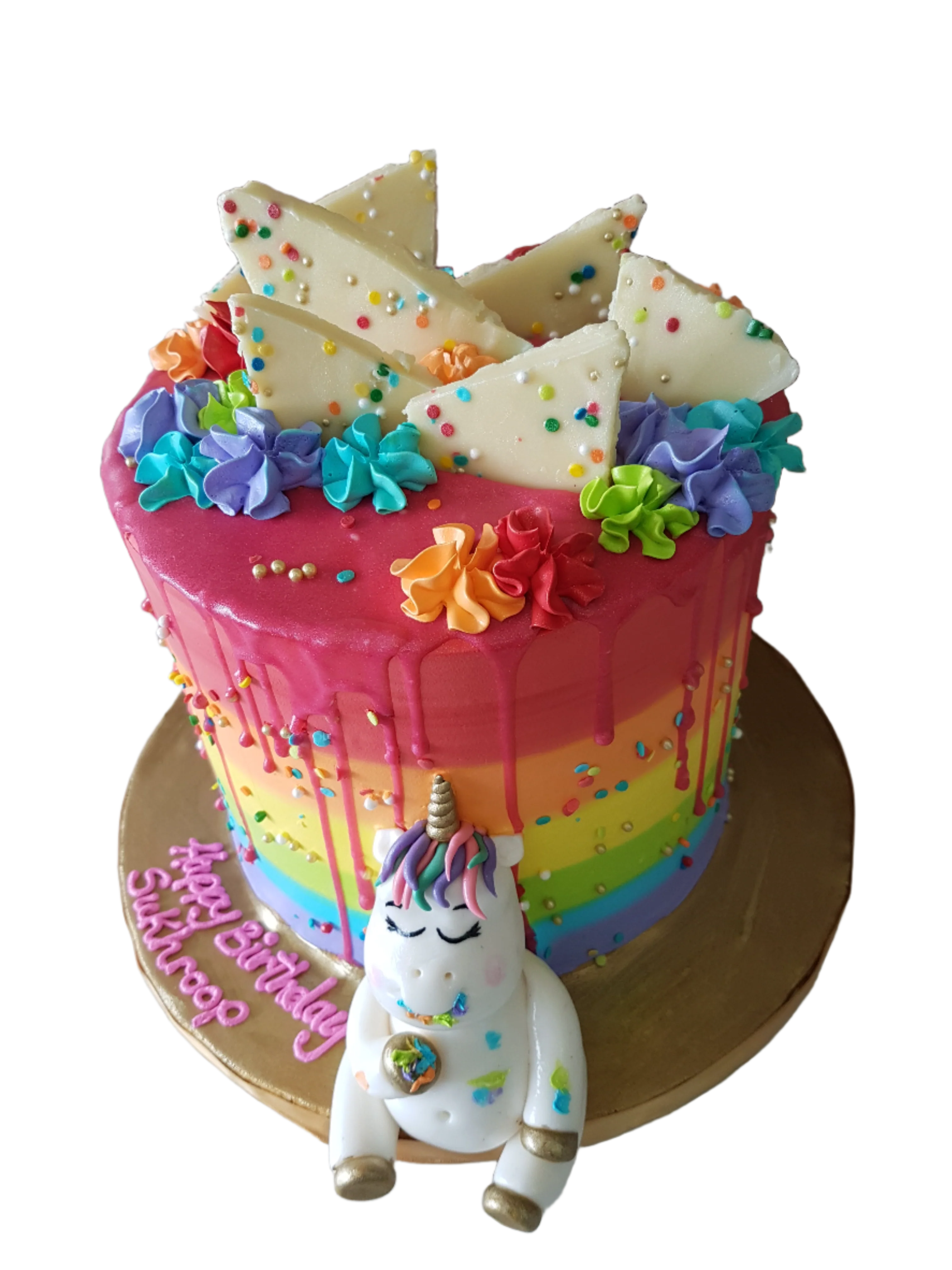 Unicorn Rainbow Cake - Image 8