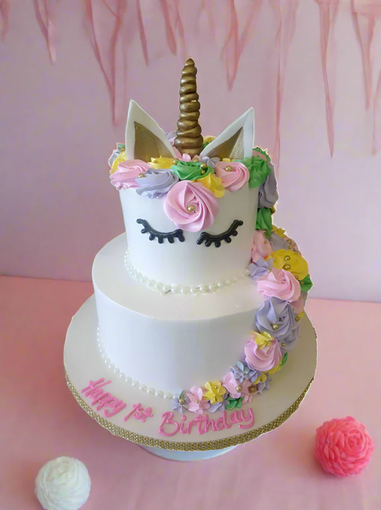 Unicorn Tiered Cake - Image 3