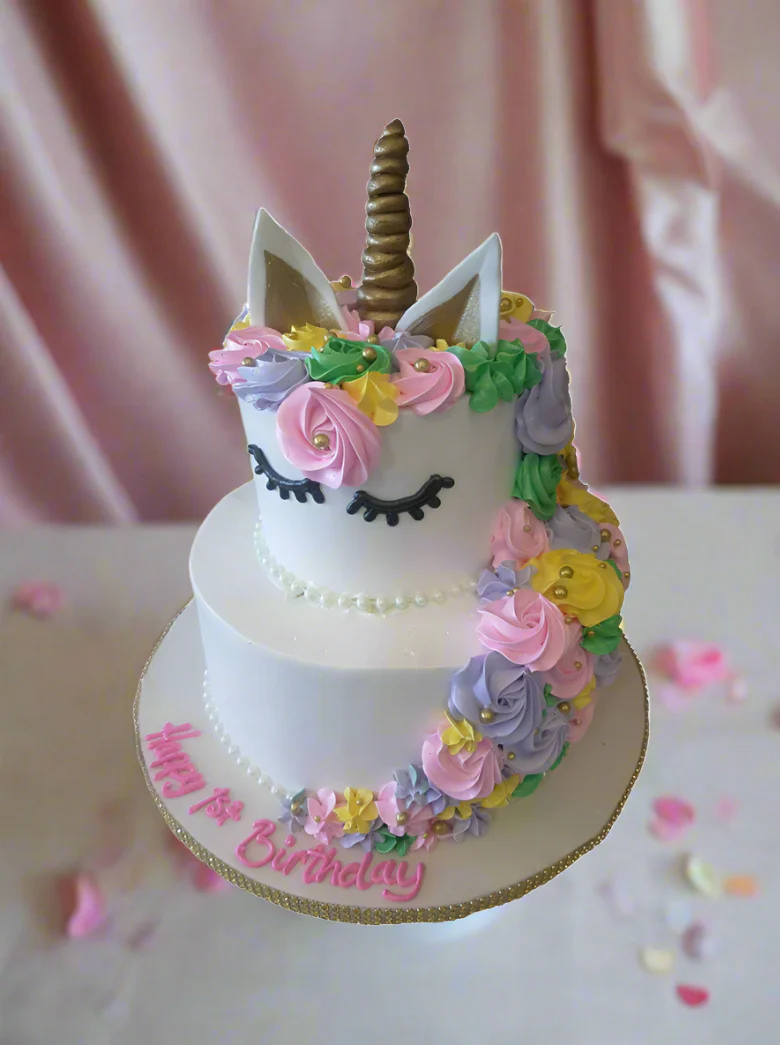 Unicorn Tiered Cake - Image 4
