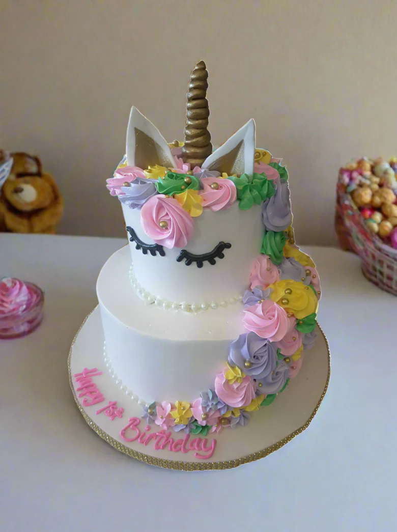 Unicorn Tiered Cake - Image 5