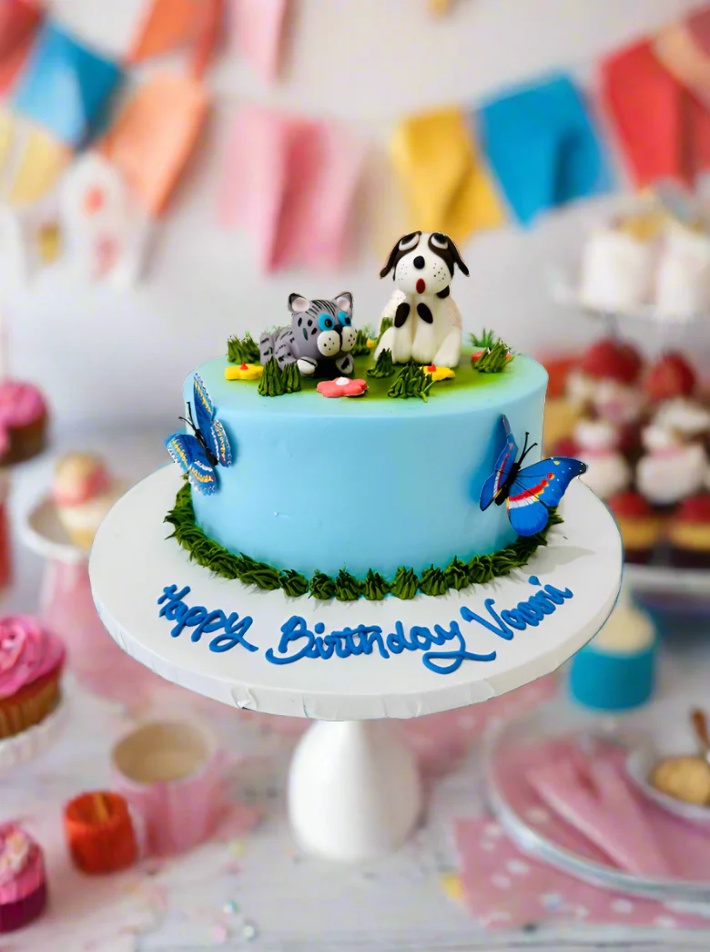 Vaani Cream Birthday Cake - Image 2
