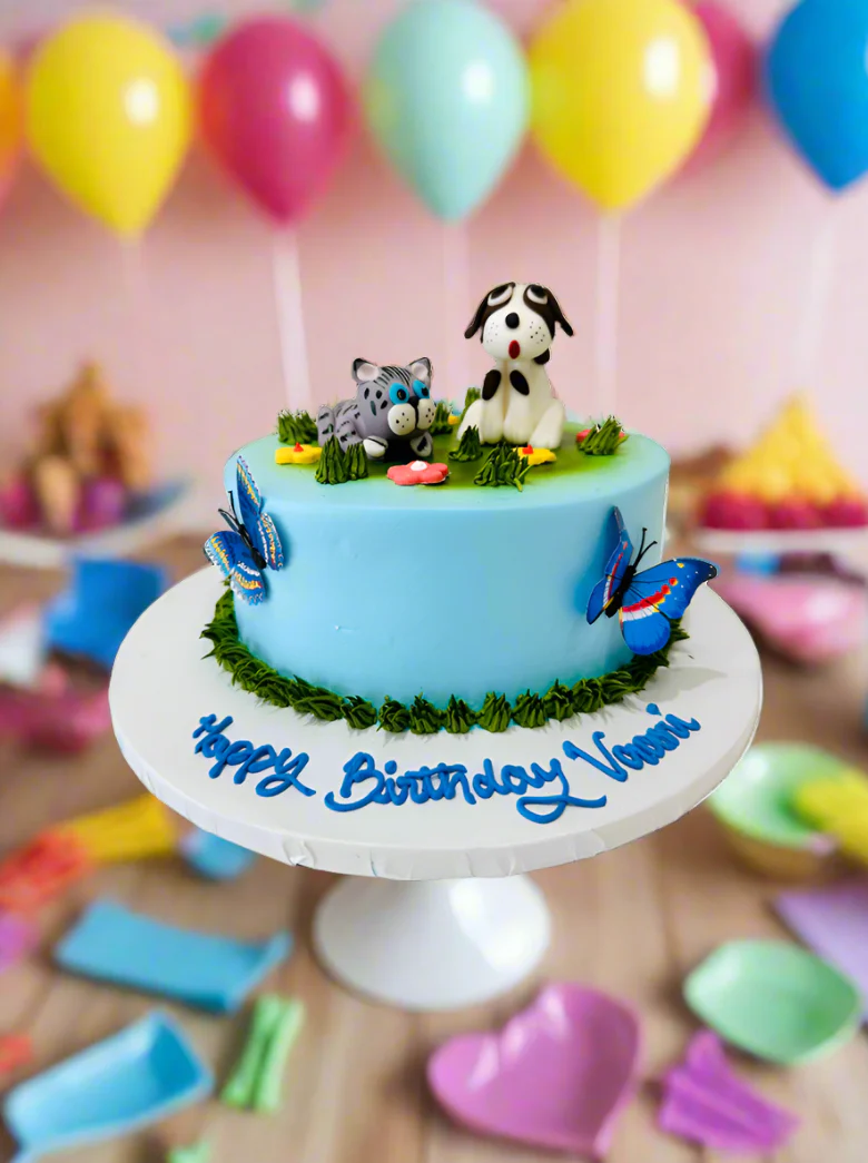 Vaani Cream Birthday Cake - Image 5