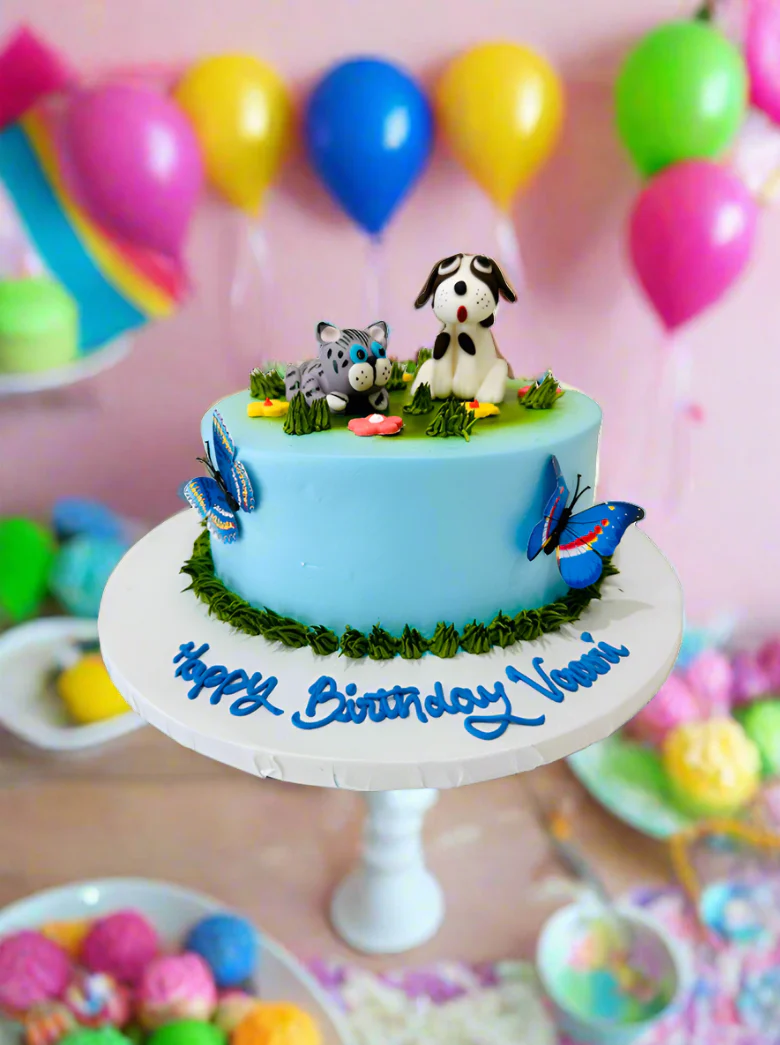 Vaani Cream Birthday Cake - Image 6
