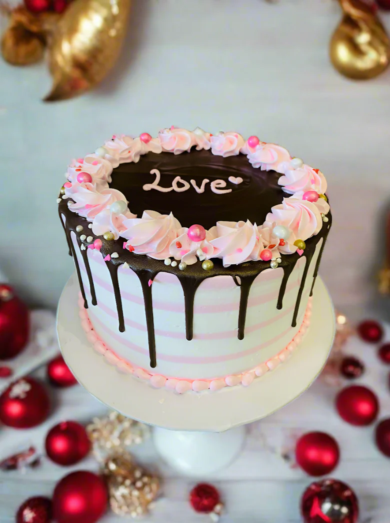 Pink Valentine Cake - Image 3