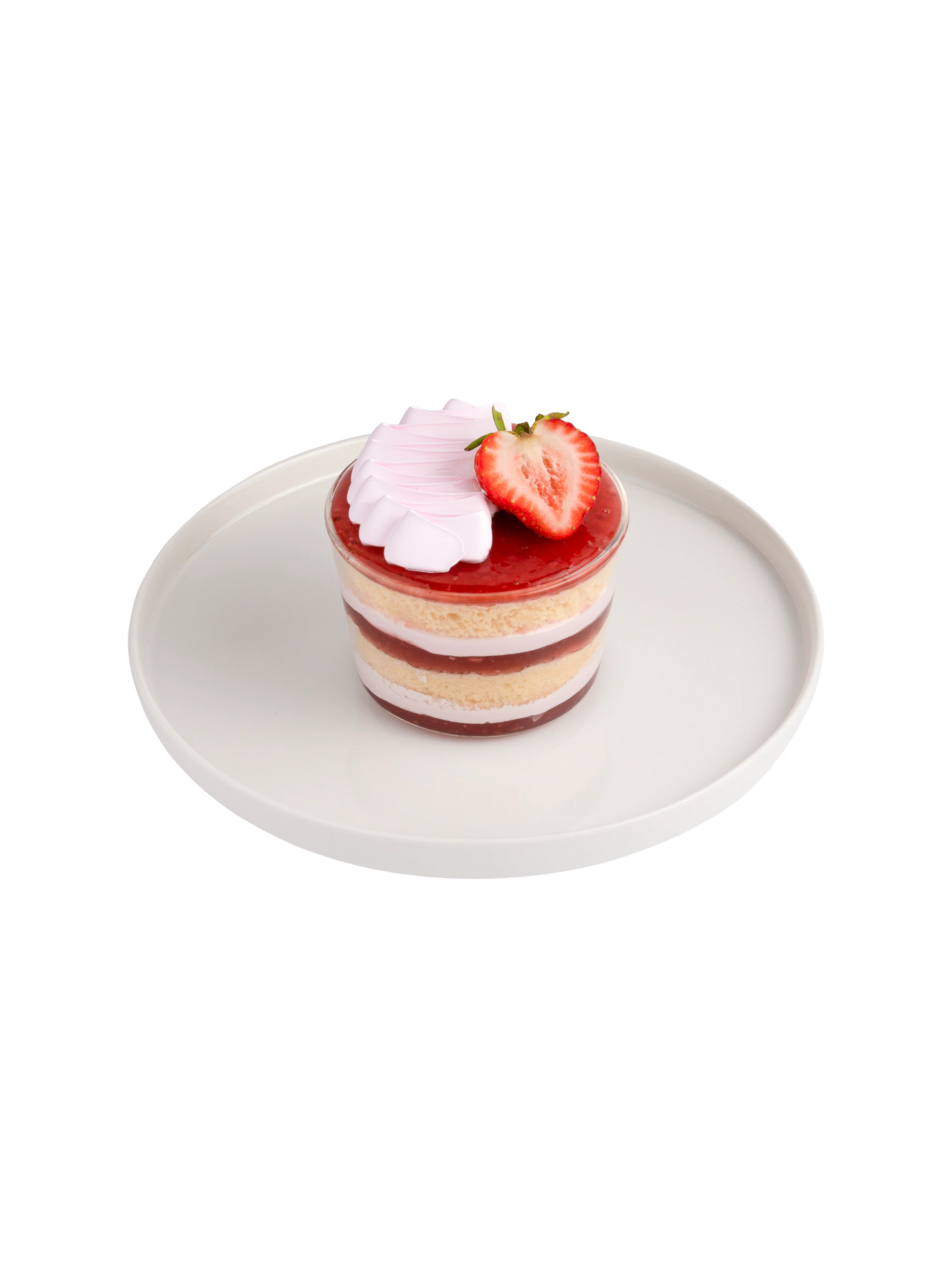 Vegan Strawberry Dessert Cup