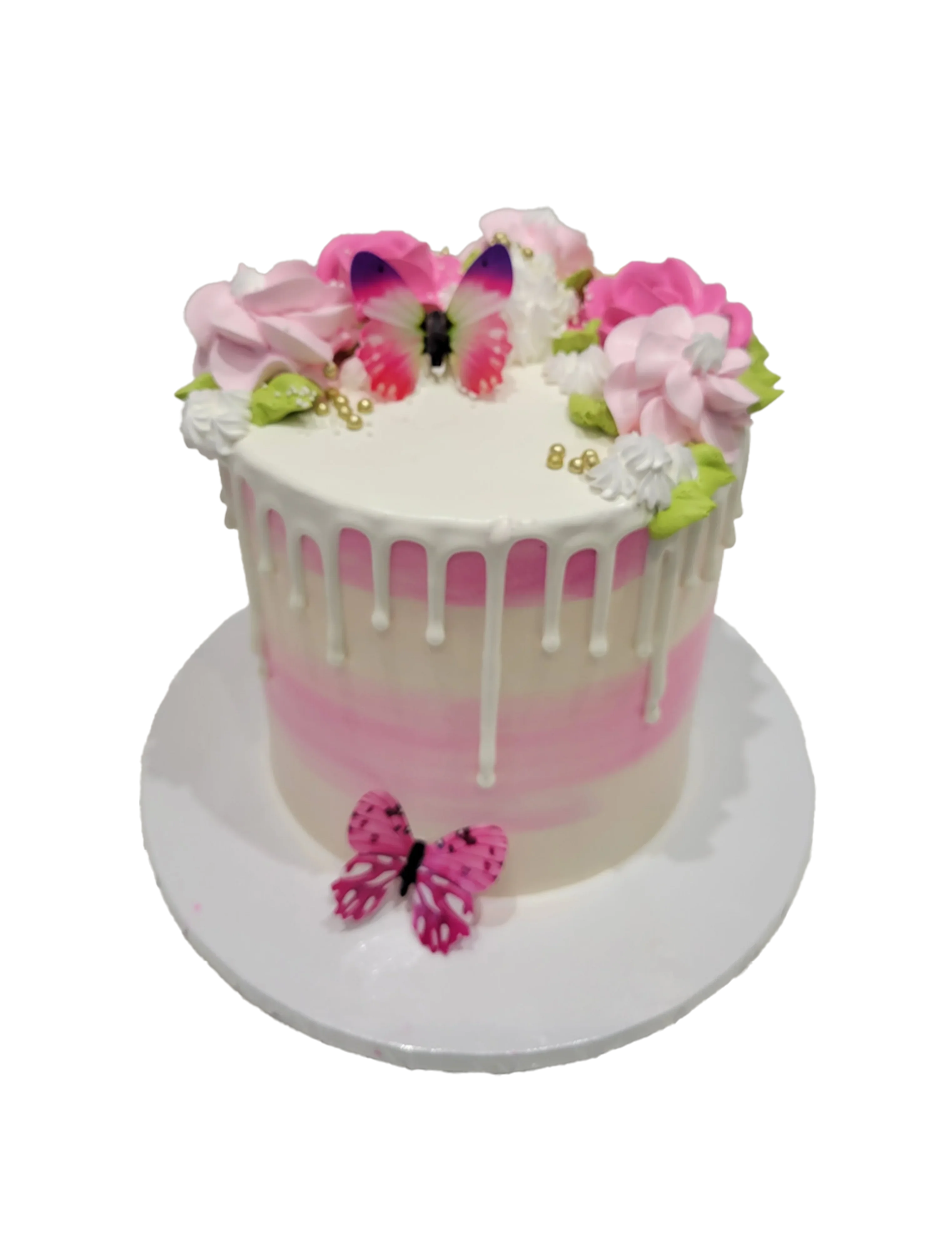 Vidhi Butterfly Birthday Cake