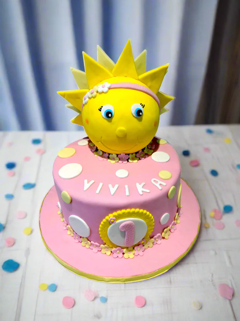 Vivika 1St Birthday Cake - Image 3