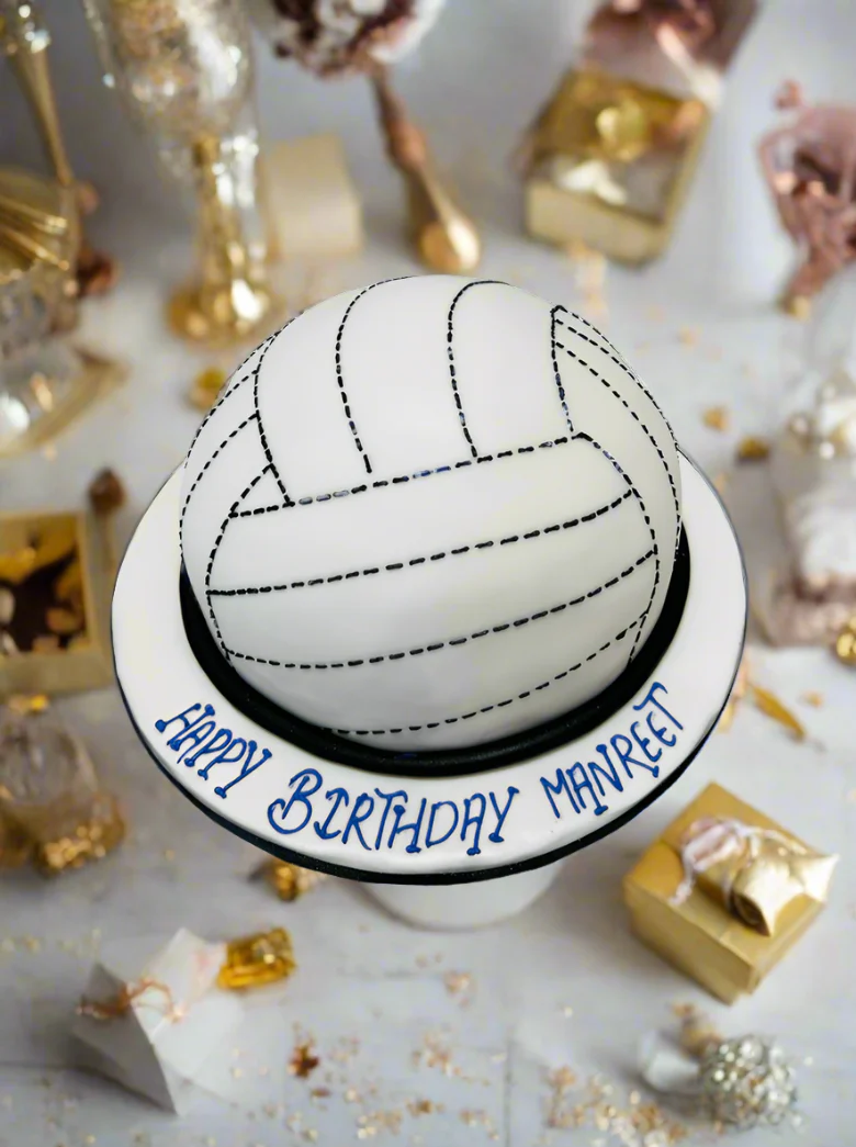 Volleyball Molded Cake - Image 2