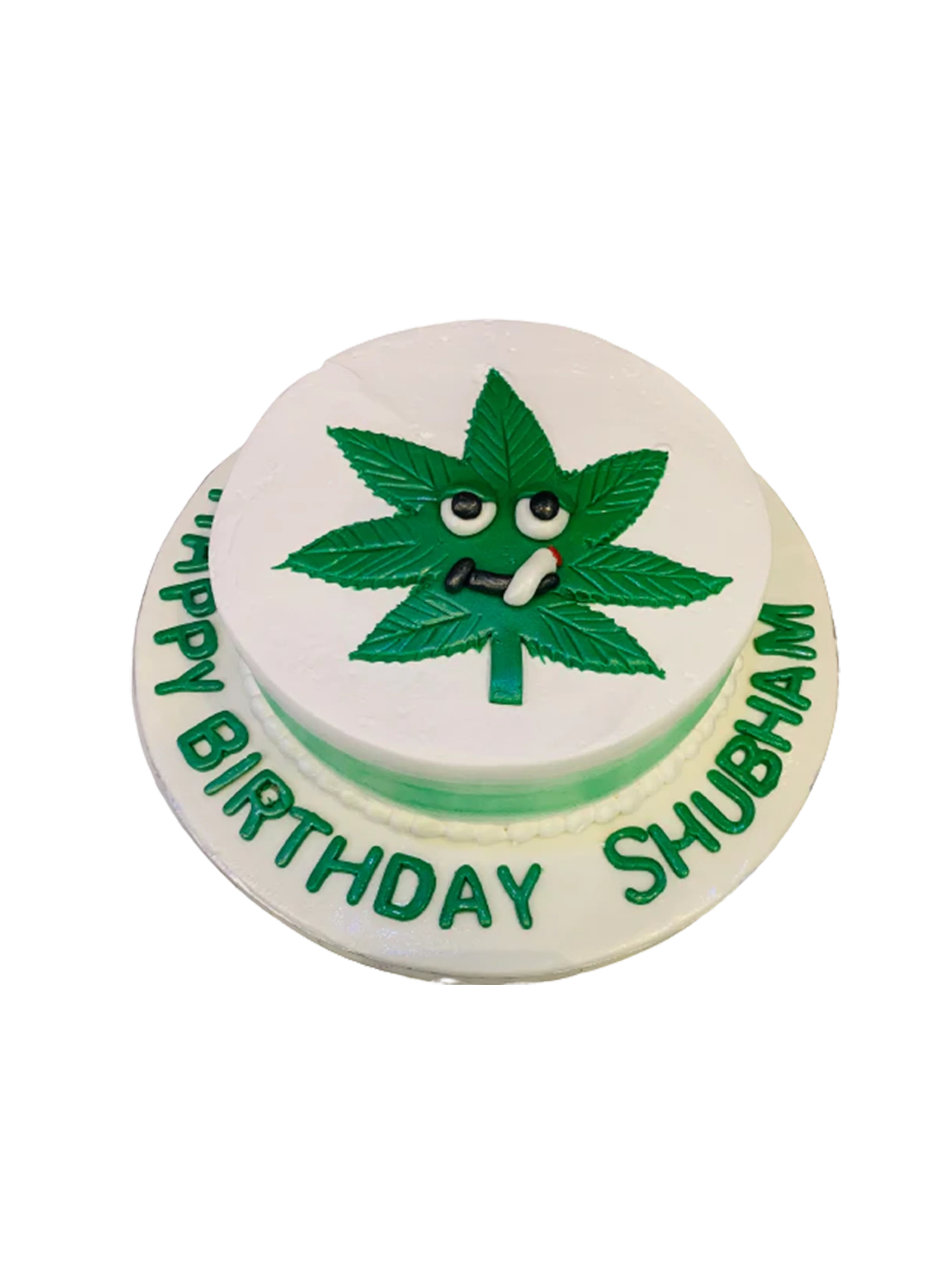 Weed Cream Cake