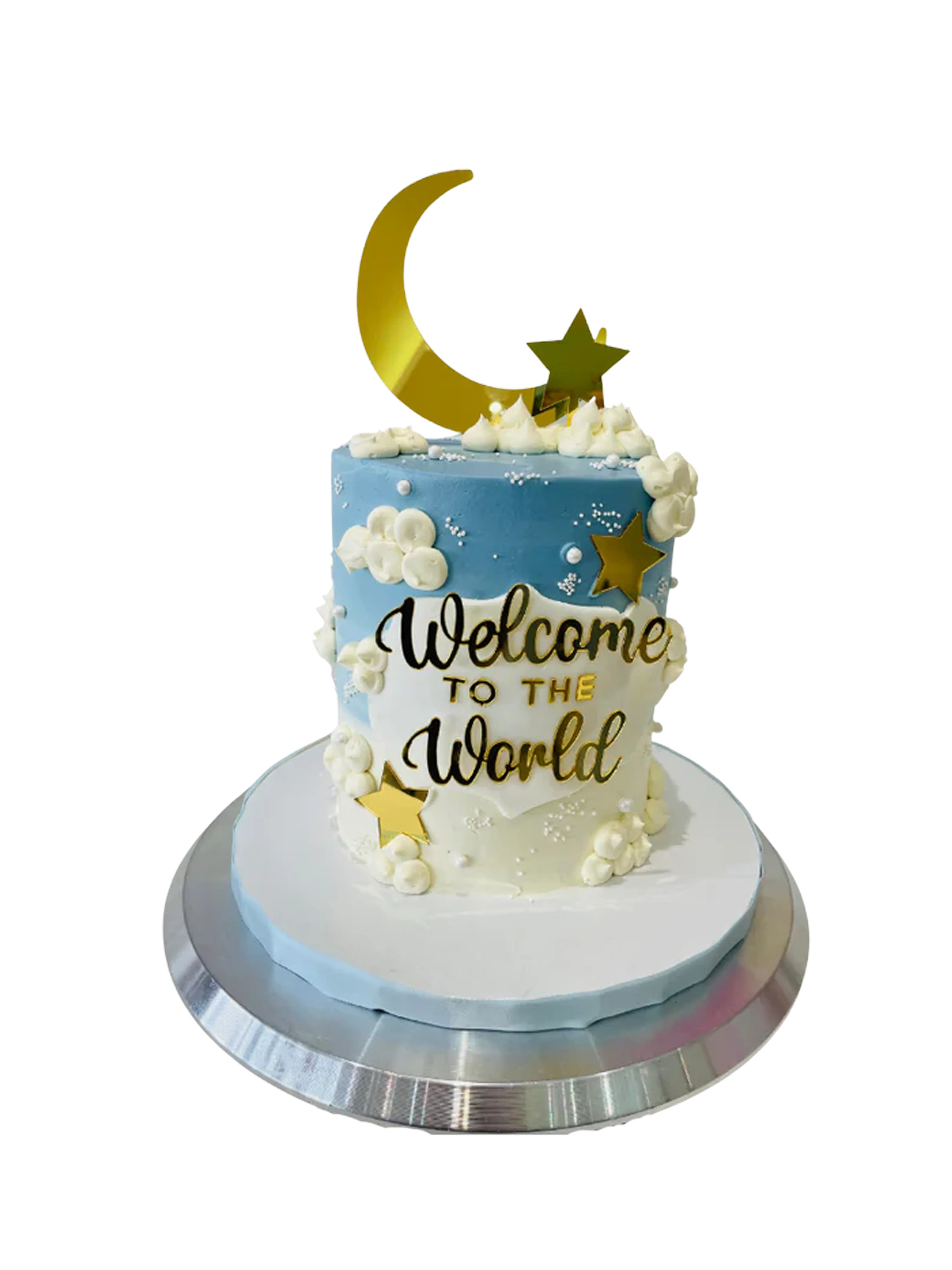 Welcome To The World Cream Cake