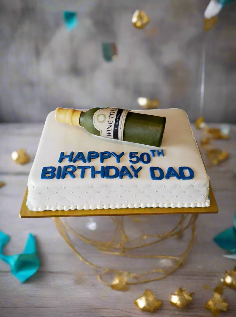 Wine Bottle Cake - Image 3