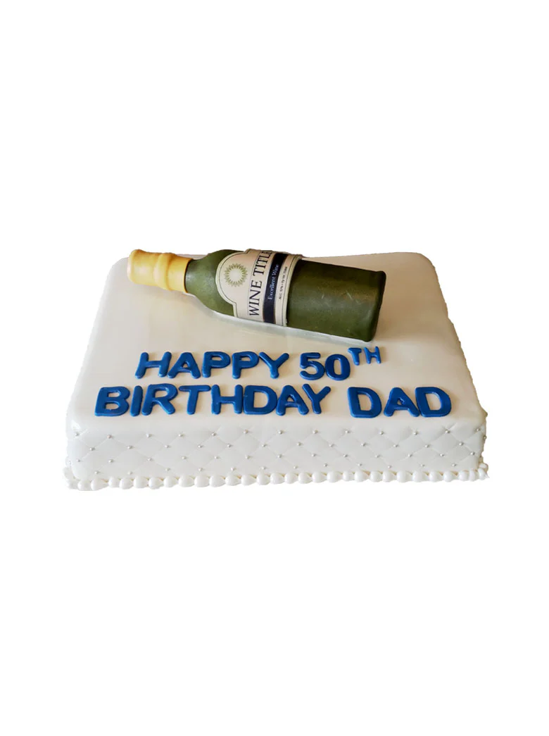 Wine Bottle Cake - Image 5