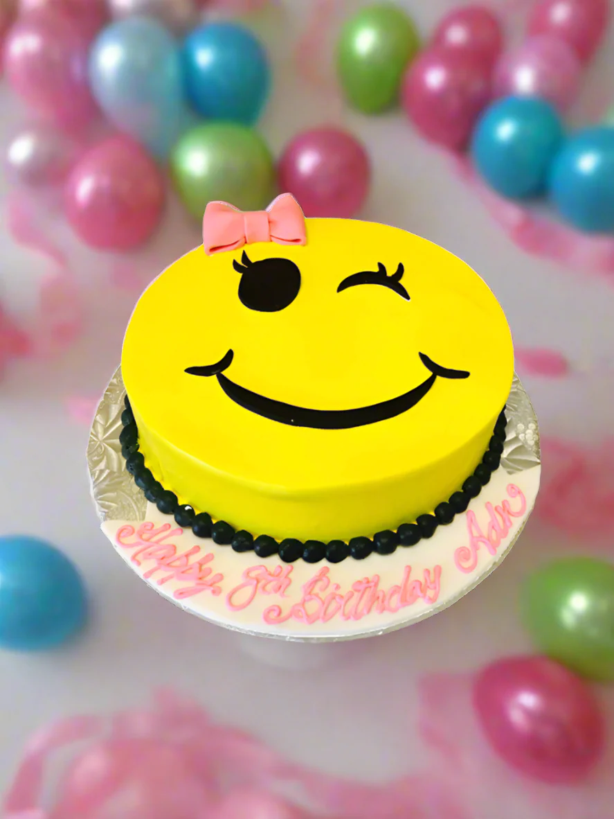 Winky Emoji Cake - Image 3