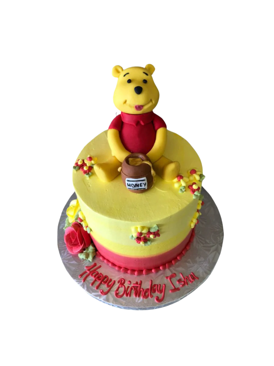 Winnie The Pooh Birthday Cake
