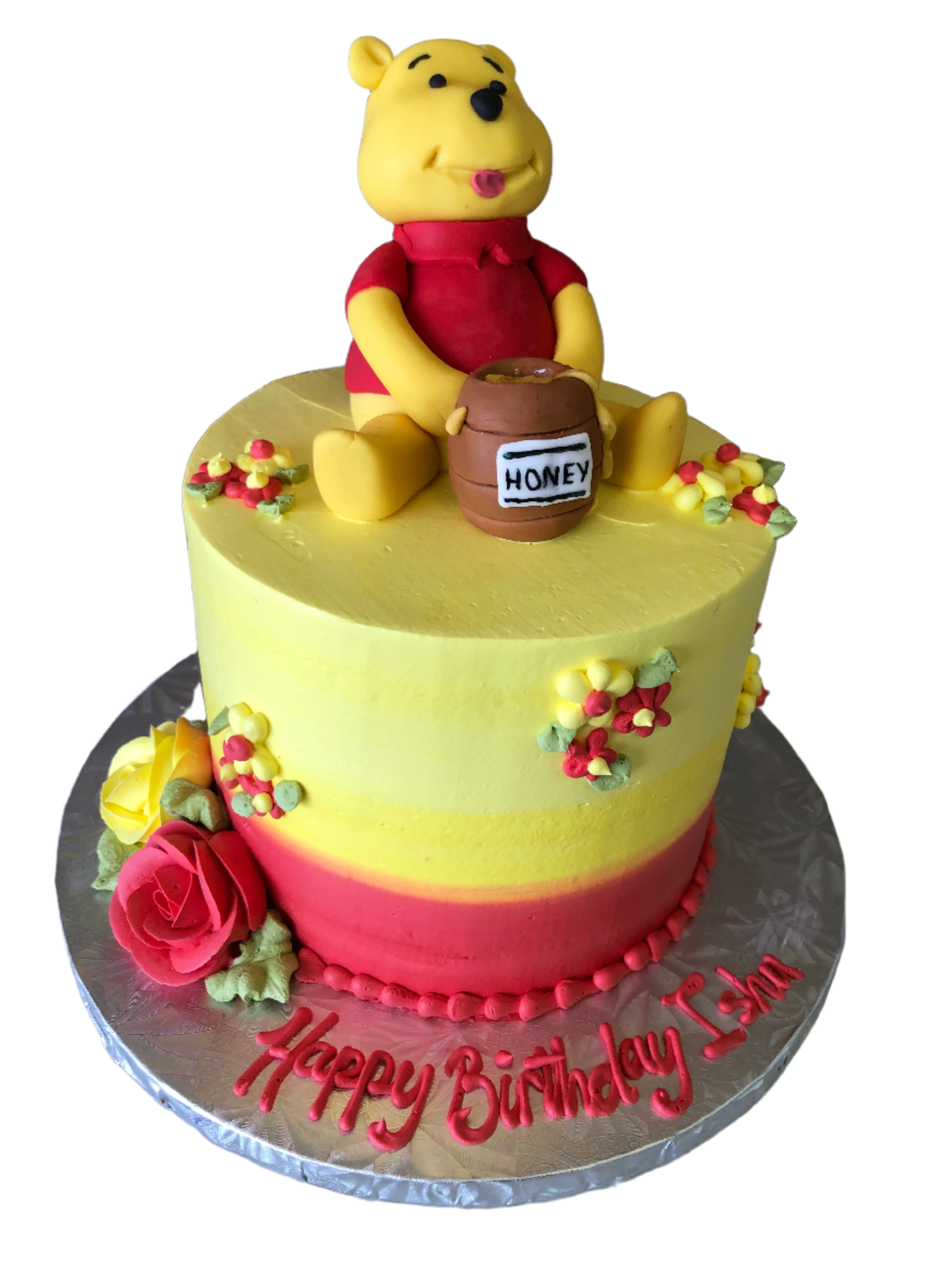 Winnie The Pooh Birthday Cake - Image 5