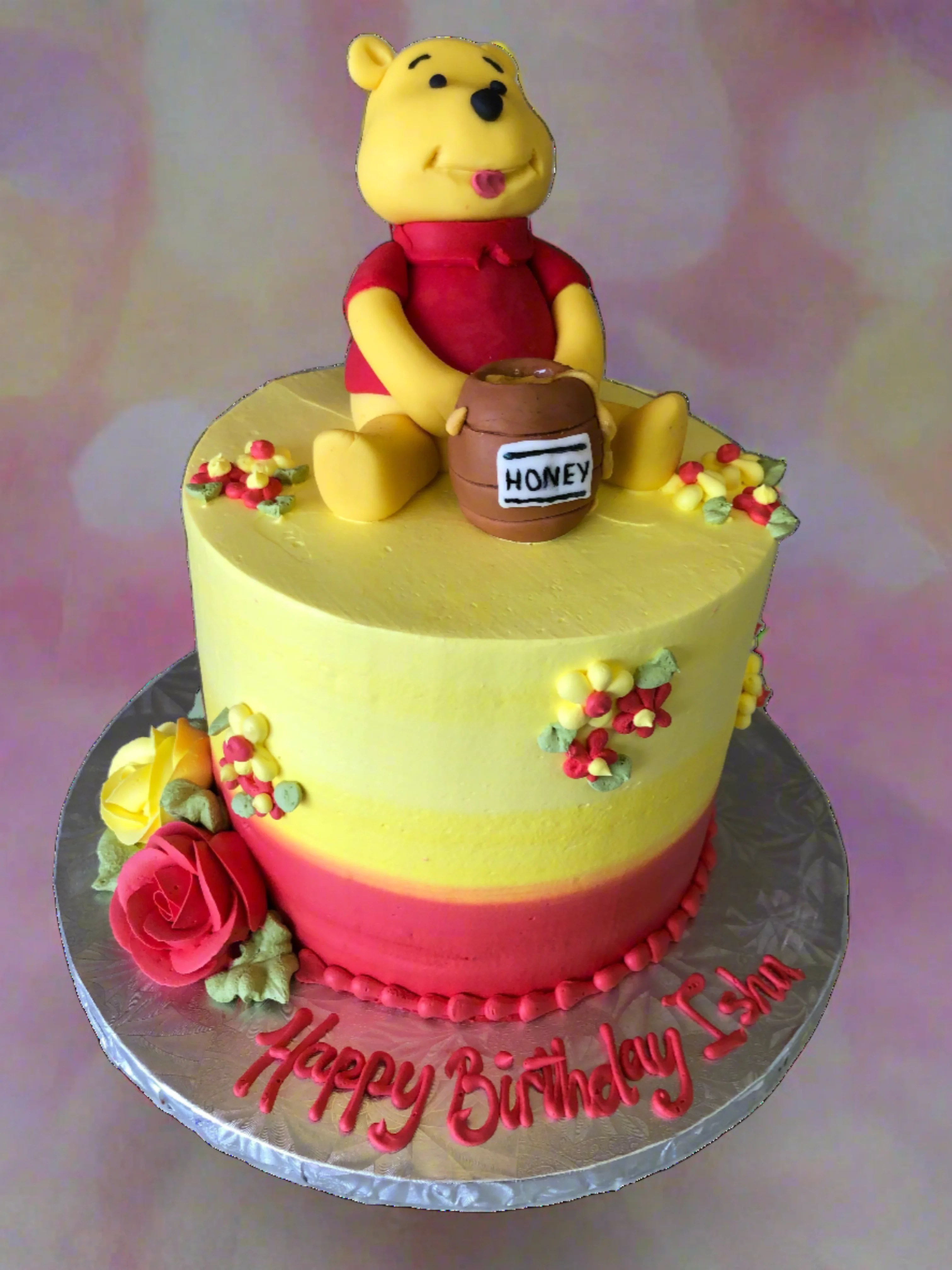 Winnie The Pooh Birthday Cake - Image 6