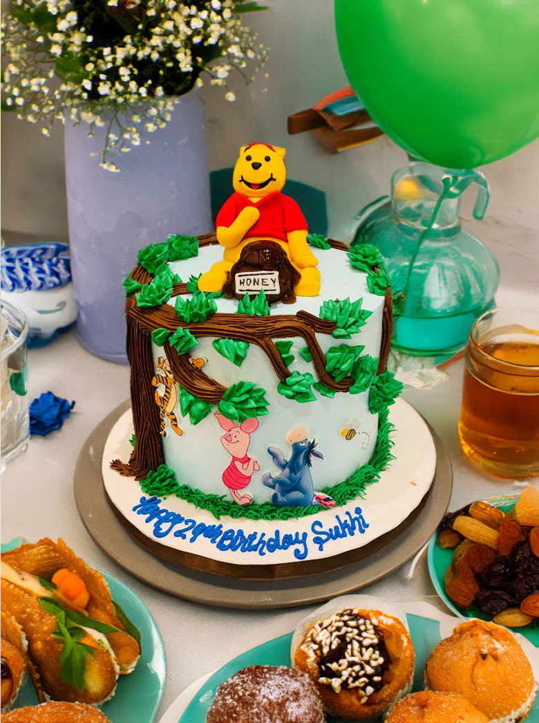 Winnie The Pooh & Friends Birthday Cake - Image 2