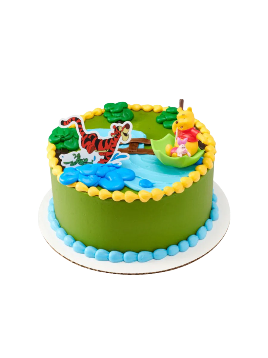 Winnie The Pooh, Piglet & Tiger Hunny Raindrops Cake - Image 5