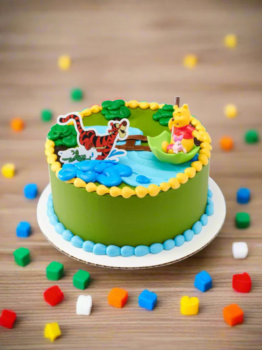 Winnie The Pooh, Piglet & Tiger Hunny Raindrops Cake - Image 6