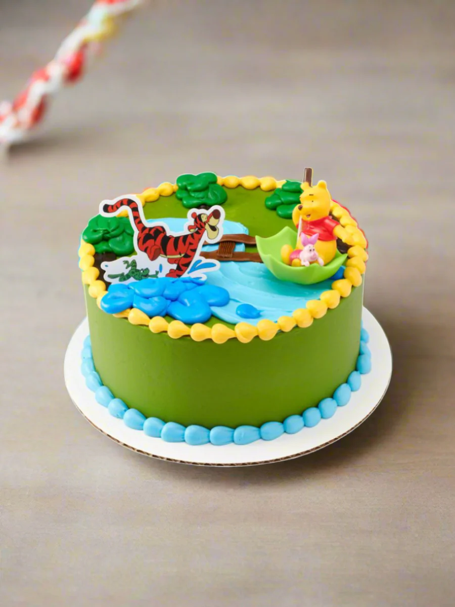 Winnie The Pooh, Piglet & Tiger Hunny Raindrops Cake - Image 7