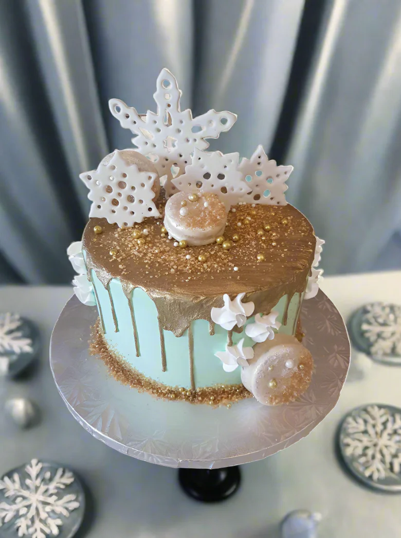 Winter Wonderland Theme Cake - Image 3