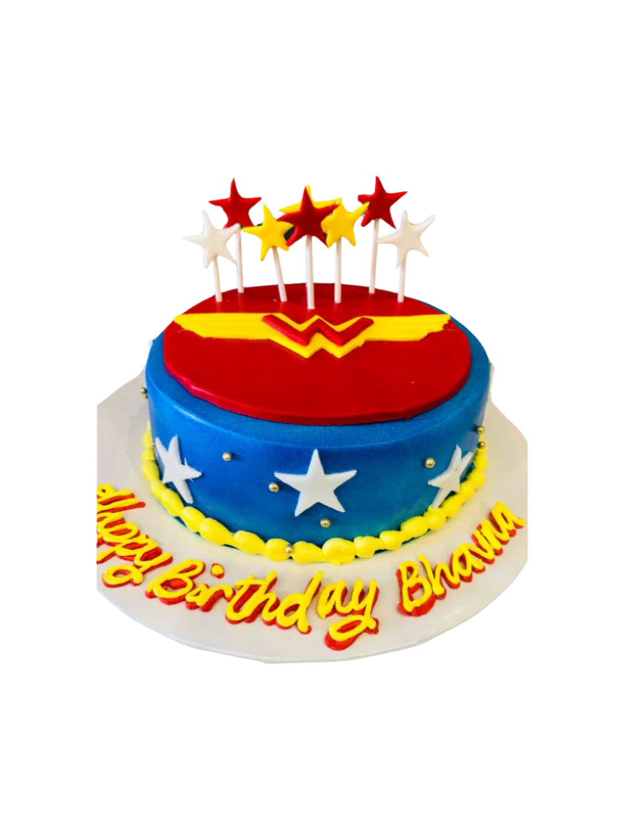 Wonder Woman Birthday Cake