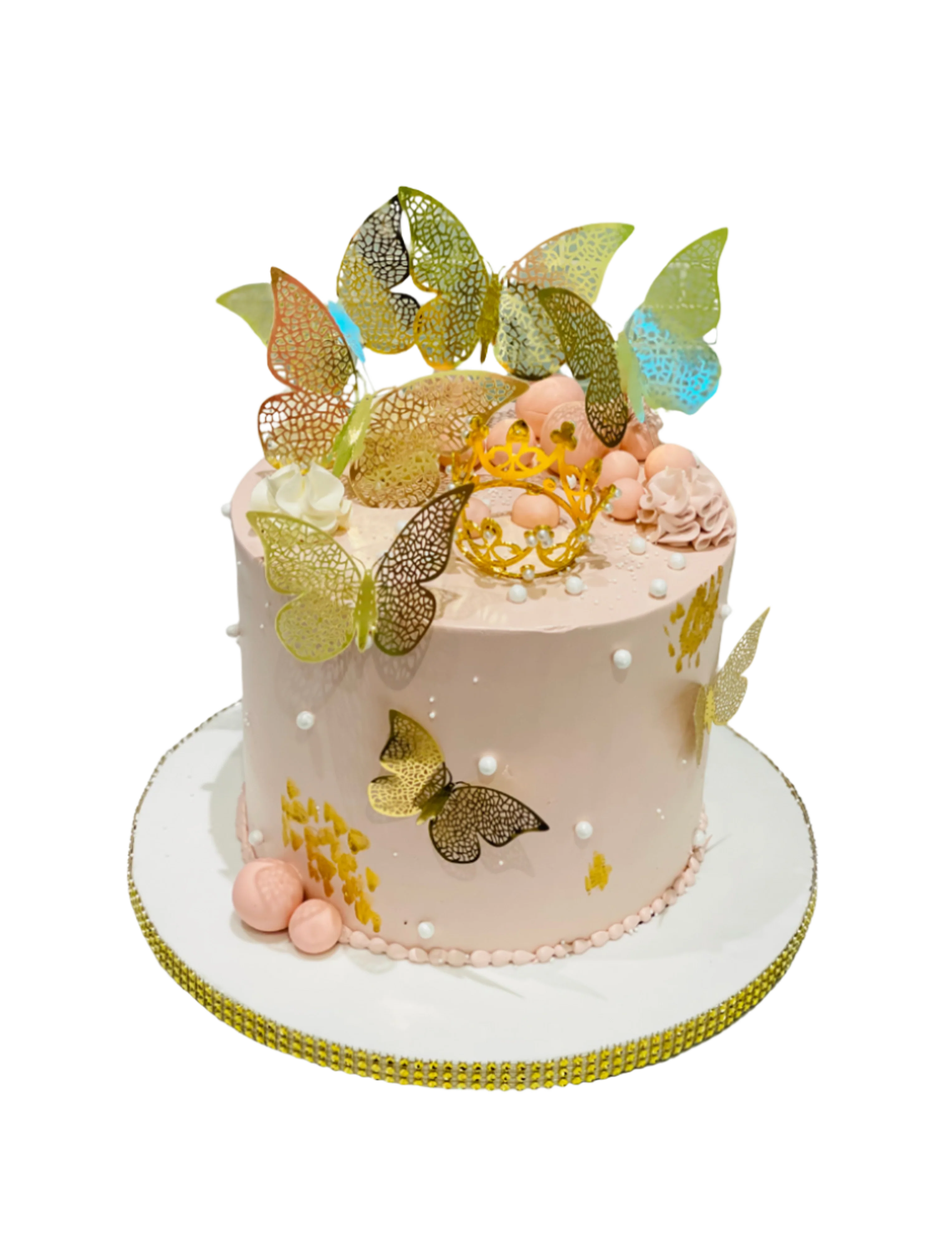 Yashita Butterfly Crown Birthday Cake