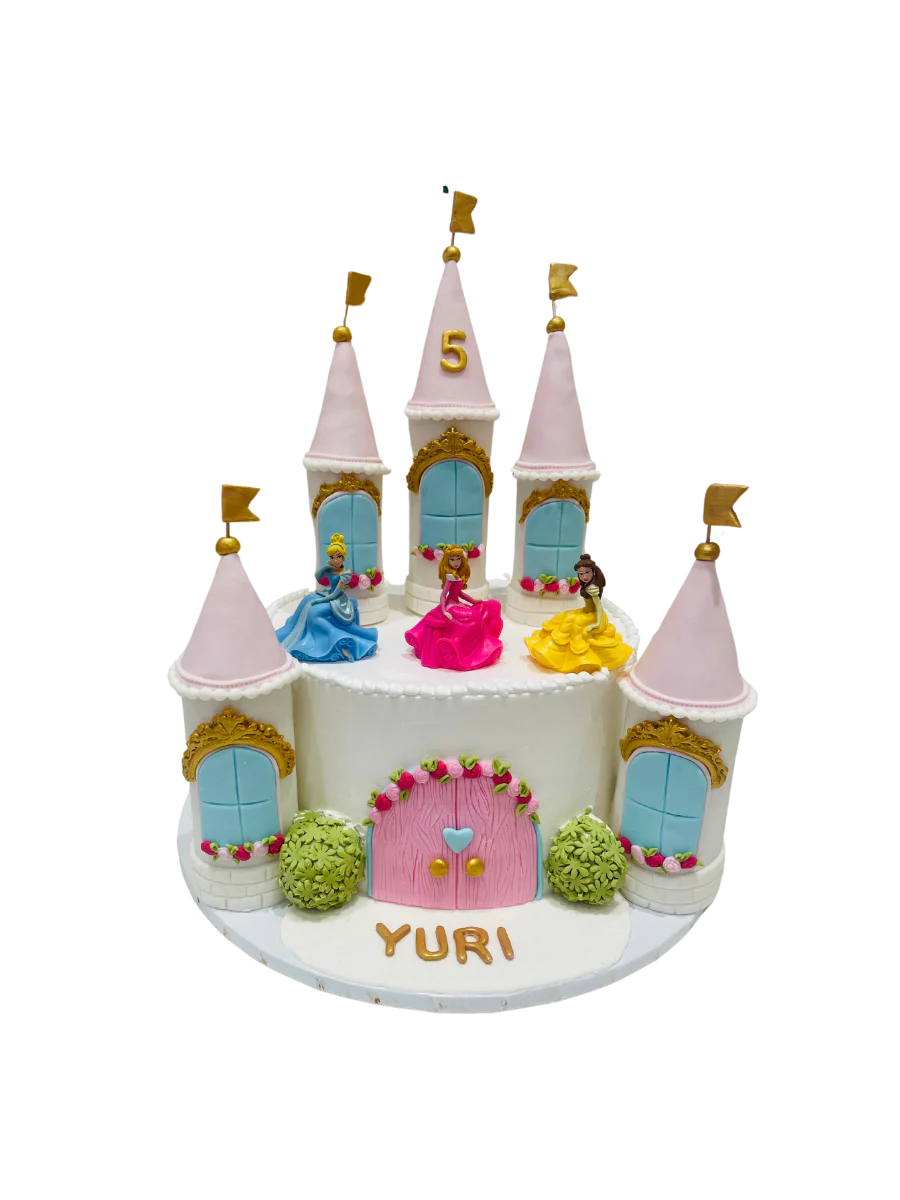 Yuri Disney Castle Cream Cake