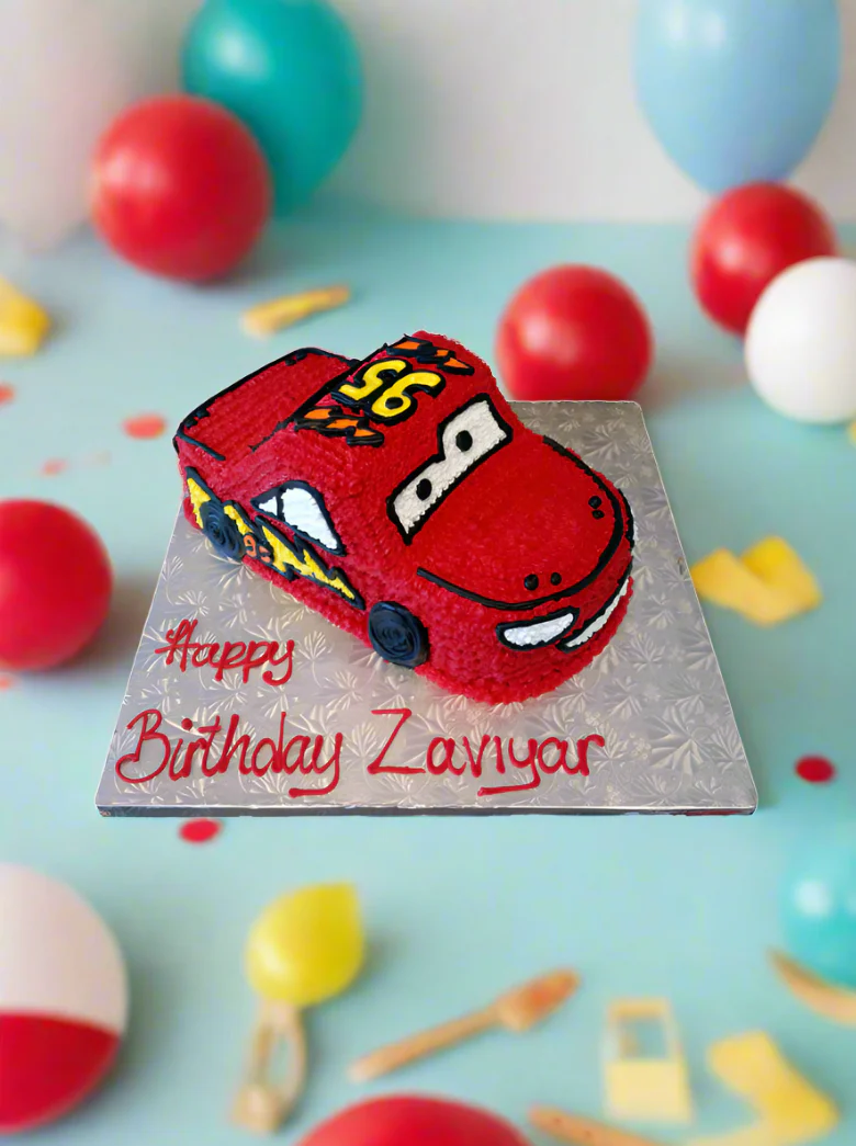 Zaviyar Car Molded Cake - Image 3