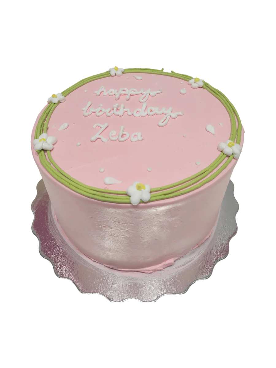 Zeba Birthday Cake