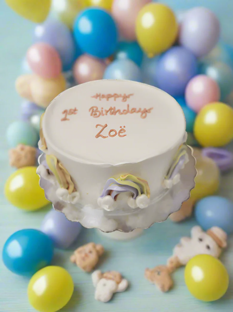 Zoe Rainbow Cake - Image 4