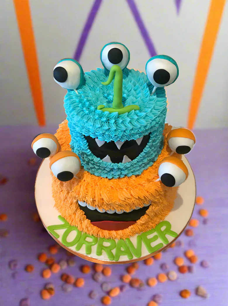 Zorraver Halloween Birthday Cake - Image 4